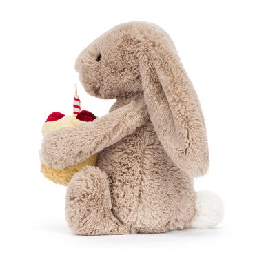 Lapin beige timide 'Anniversaire'
