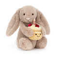 Lapin beige timide 'Anniversaire'