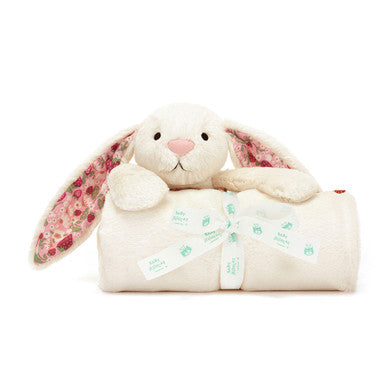 Couverture Blossom Cream Bunny 'Berry'