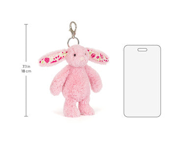 Charm de sac lapin en fleurs Blushkin