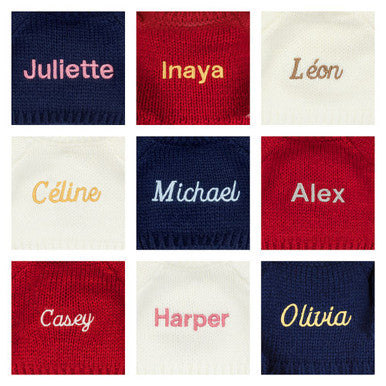 Hoppleston Luxe Bunny avec pull crème personnalisé