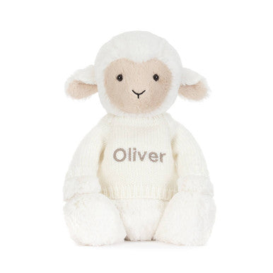 Skipson Lamb with Personalised Cream Jumper