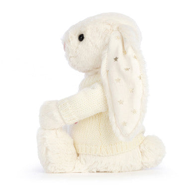 Bashful Twinkle Bunny avec pull crème personnalisé