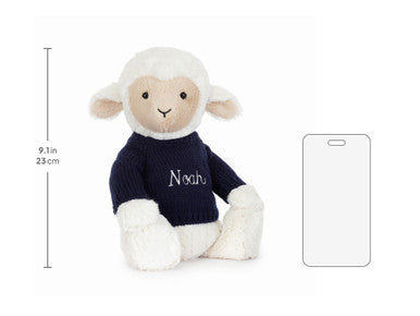 Skipson Lamb with Personalised Navy Jumper