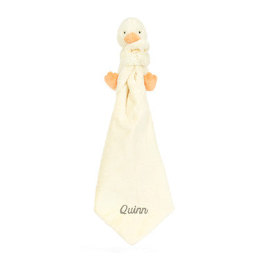 Personalised Bashful Duckling Soother