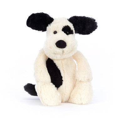 Le livre Pick of the Sticks et Bashful Black & Cream Puppy Medium